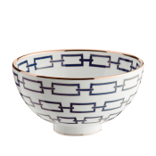 Ginori Catene Blue Gio Ponti Bowl - 8.5"